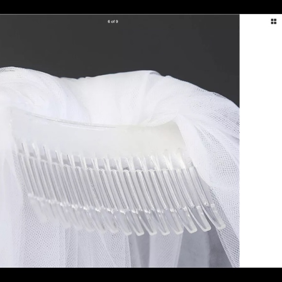 New beautiful 2 Tier bridal veil - Picture 6 of 8